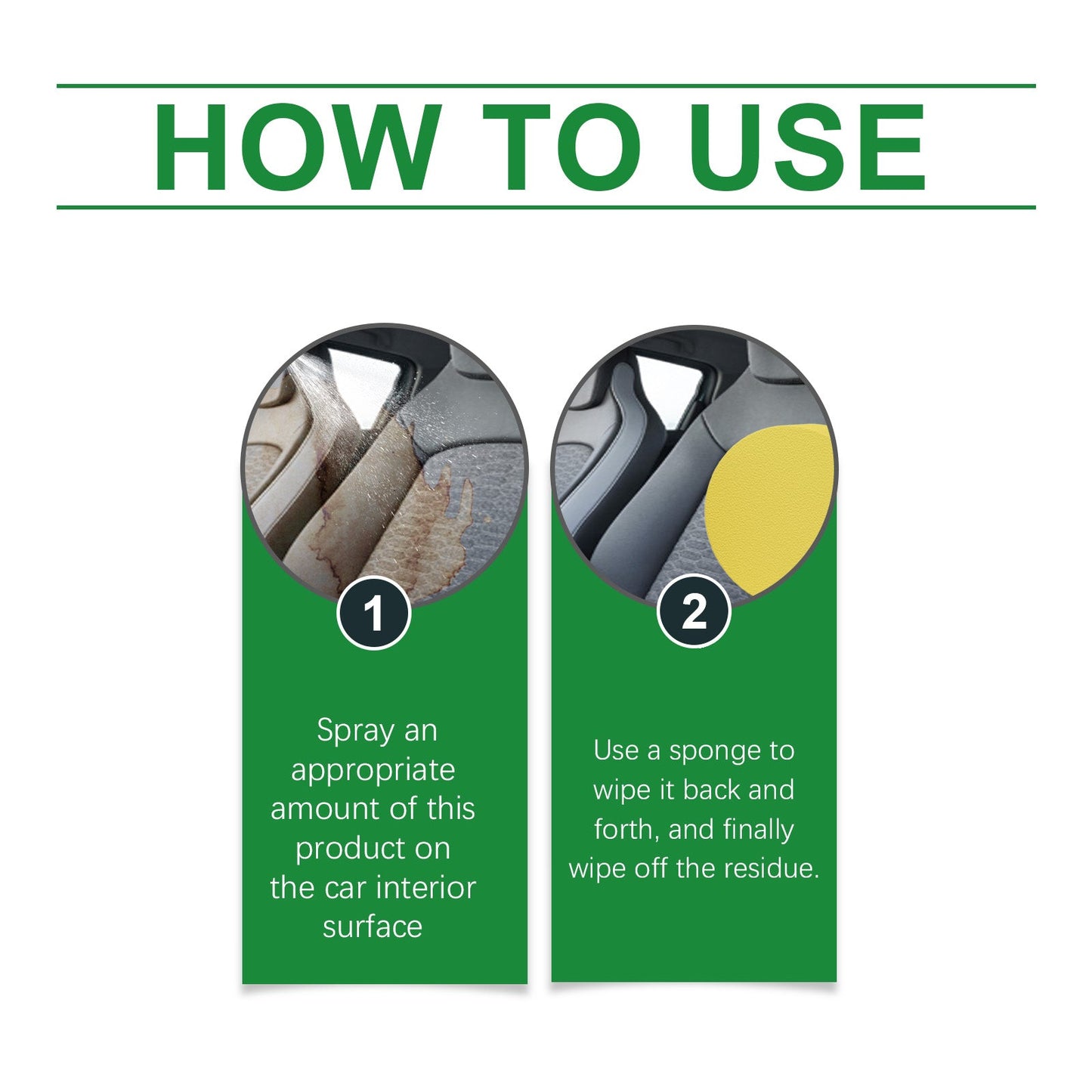 Car Interior Foam Cleaner