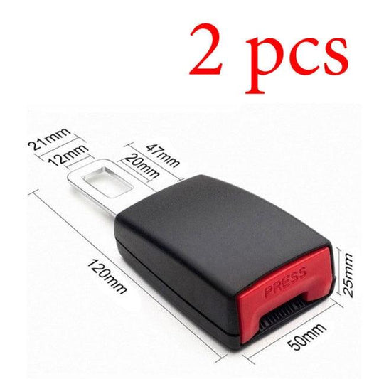 Car Safety Belt Extender 3 Size Seat Belt Extension Plug Buckle Seatbelt Clip