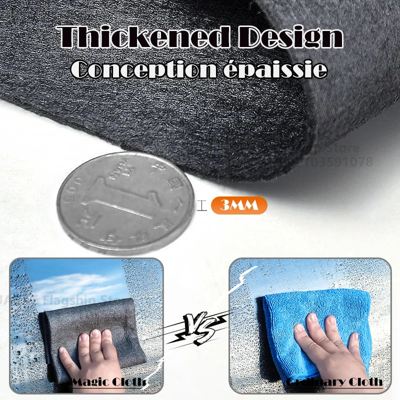 1-10PCS Magic Cleaning Cloths Reusable Microfiber Washing Towels