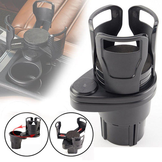 2 In 1 Vehicle-mounted Slip-proof Cup Holder 360 Degree Rotating