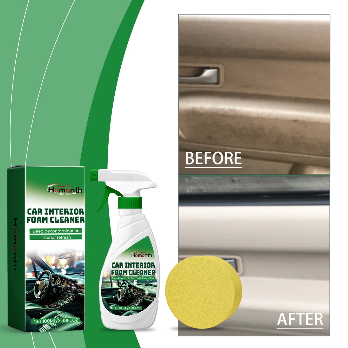 Car Interior Foam Cleaner