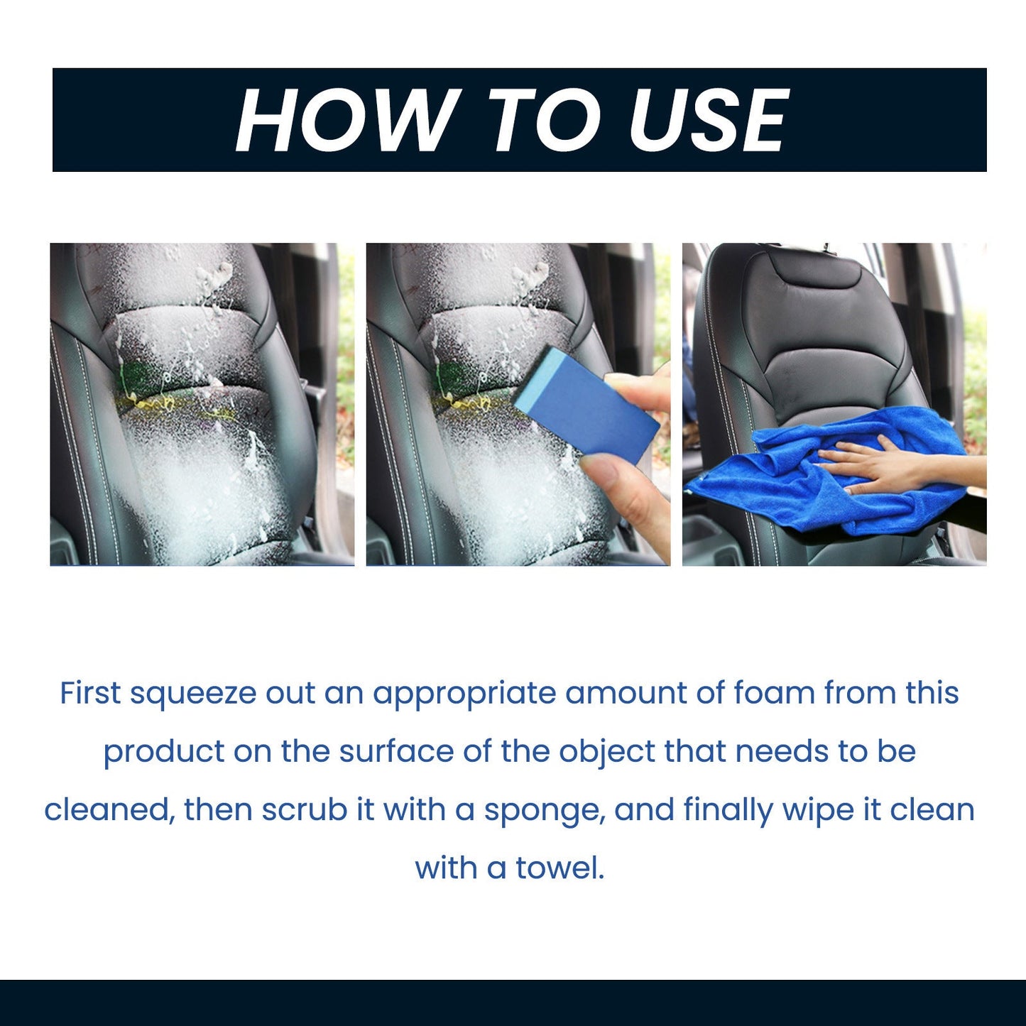 Foam Cleaner for interior