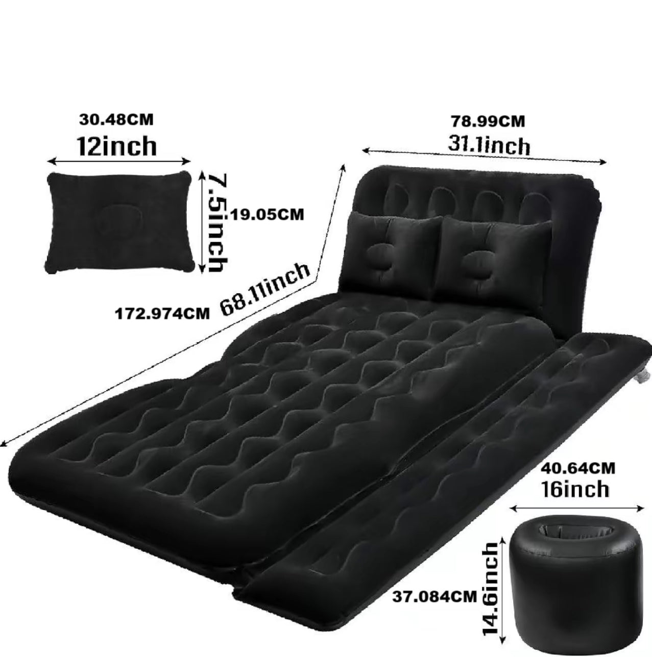 Inflatable Car Bed