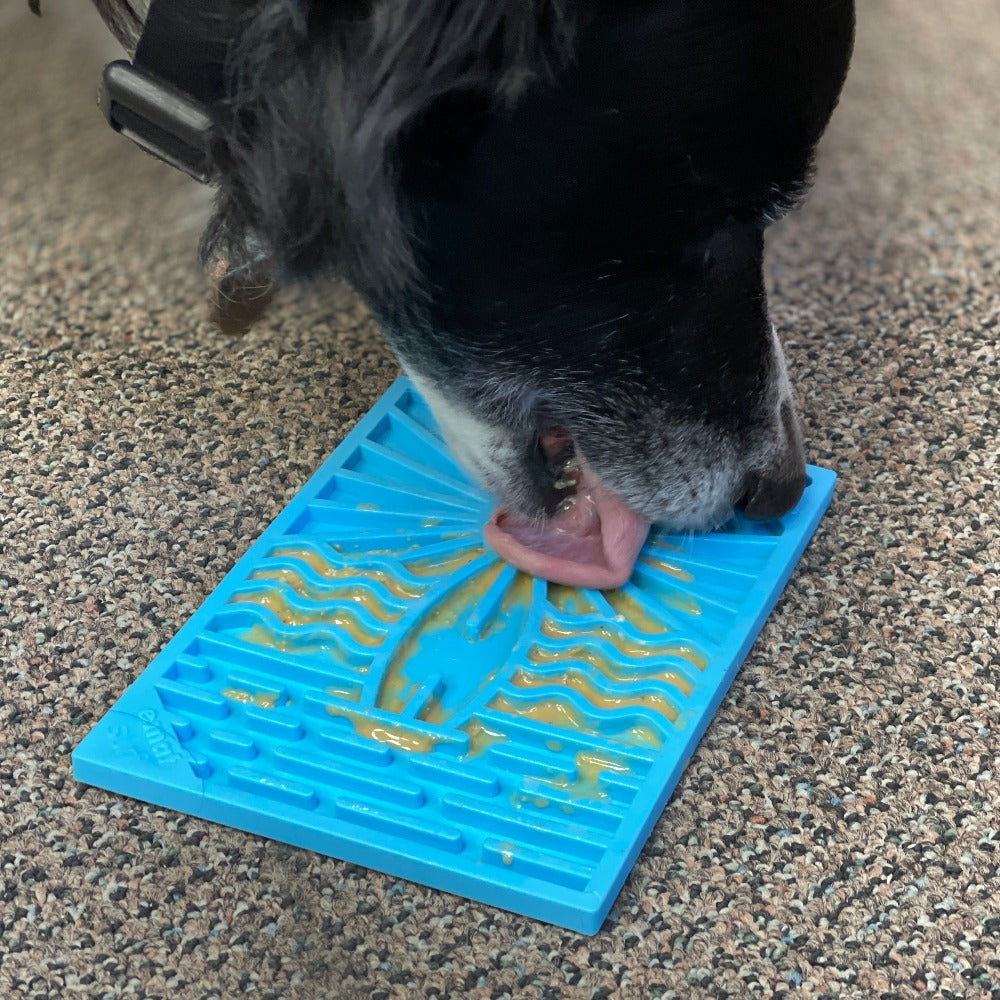 Surf's Up eMat - Small Lickmat for Dogs and Cats