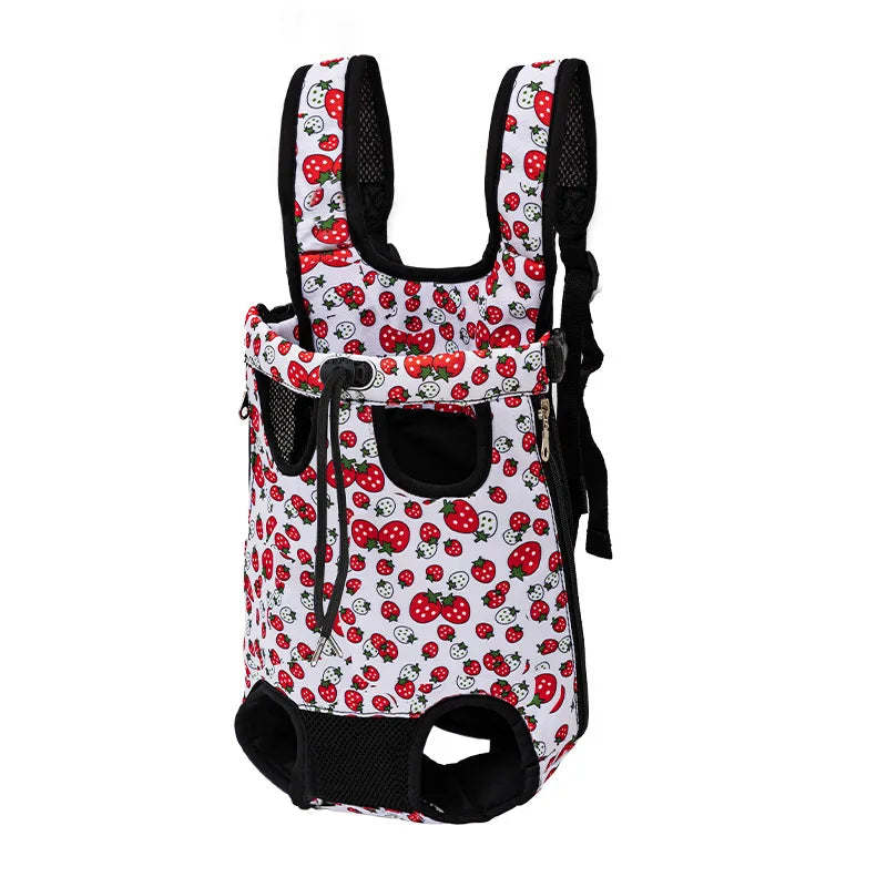 Adjustable Double-Shoulder Pet Carrier Backpack