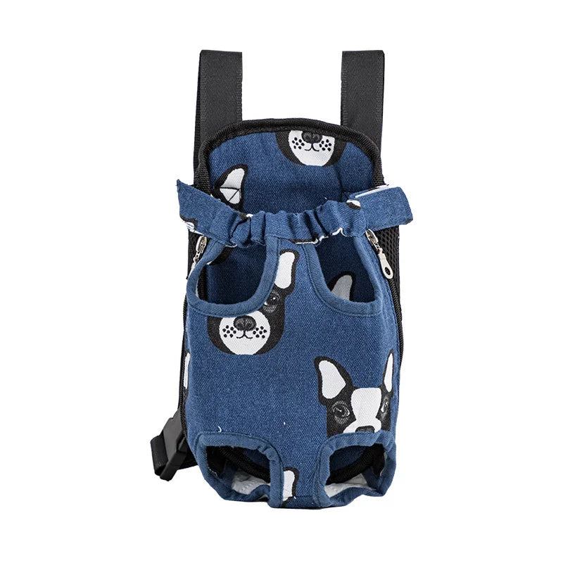Adjustable Double-Shoulder Pet Carrier Backpack