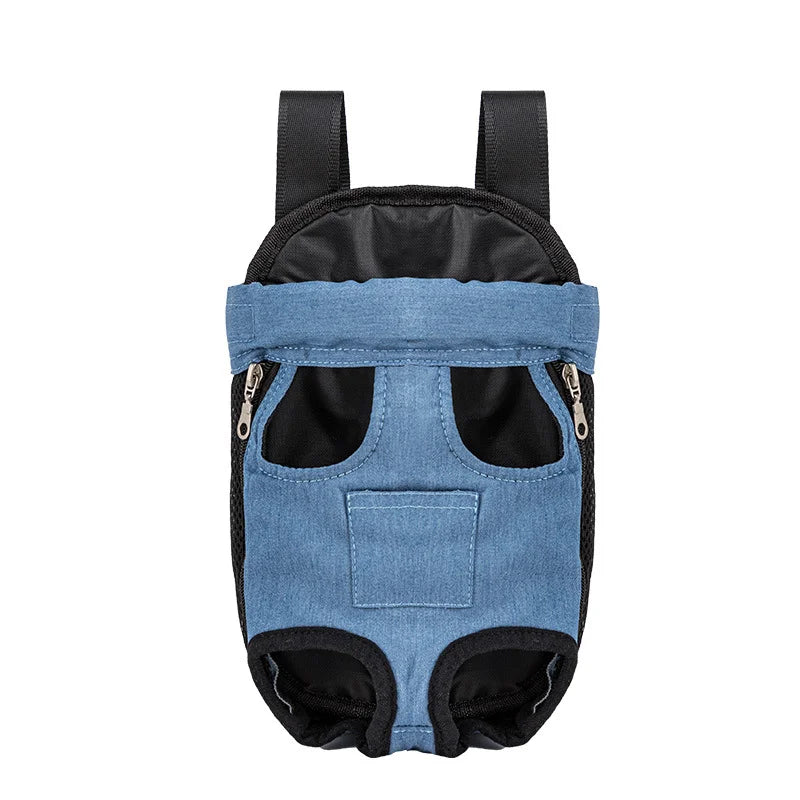 Adjustable Double-Shoulder Pet Carrier Backpack