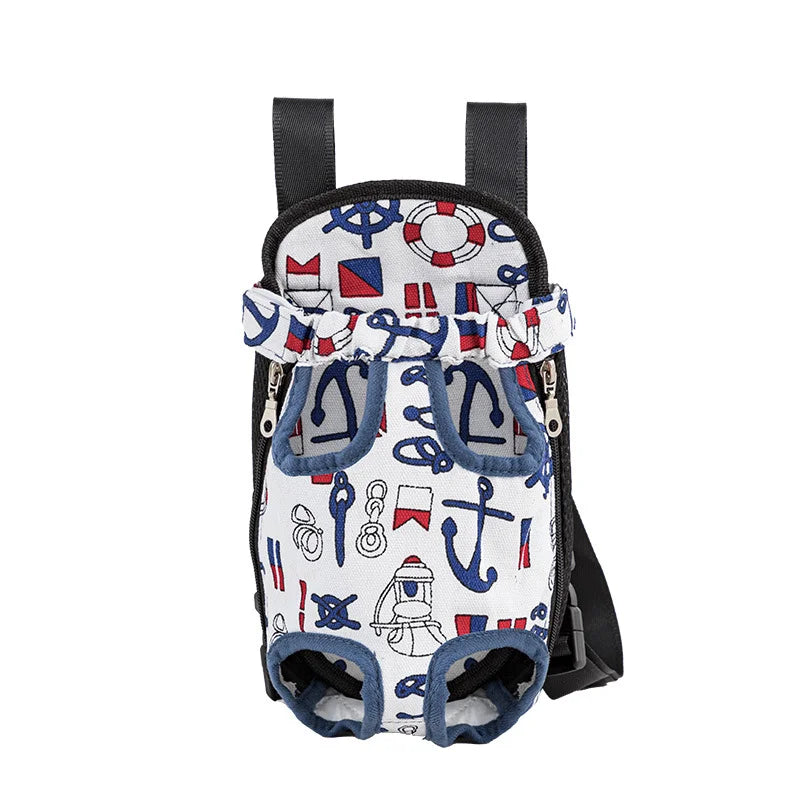 Adjustable Double-Shoulder Pet Carrier Backpack