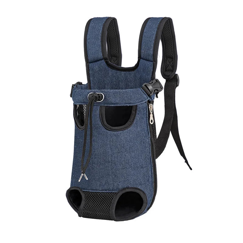 Adjustable Double-Shoulder Pet Carrier Backpack