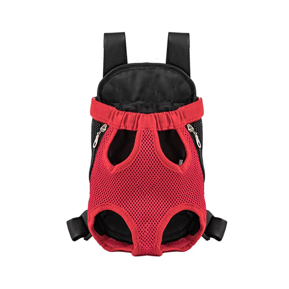 Adjustable Double-Shoulder Pet Carrier Backpack