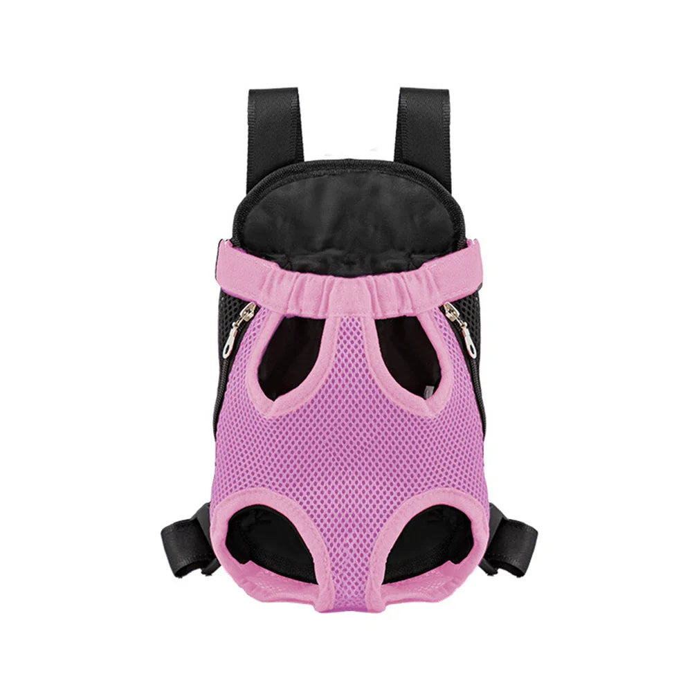 Adjustable Double-Shoulder Pet Carrier Backpack