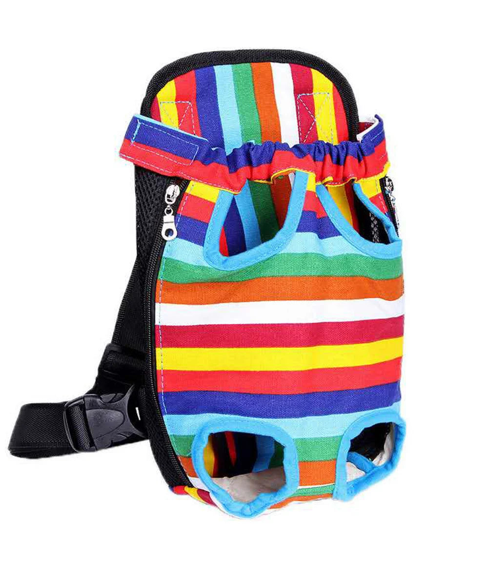 Adjustable Double-Shoulder Pet Carrier Backpack