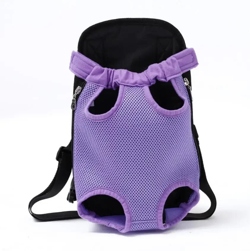 Adjustable Double-Shoulder Pet Carrier Backpack