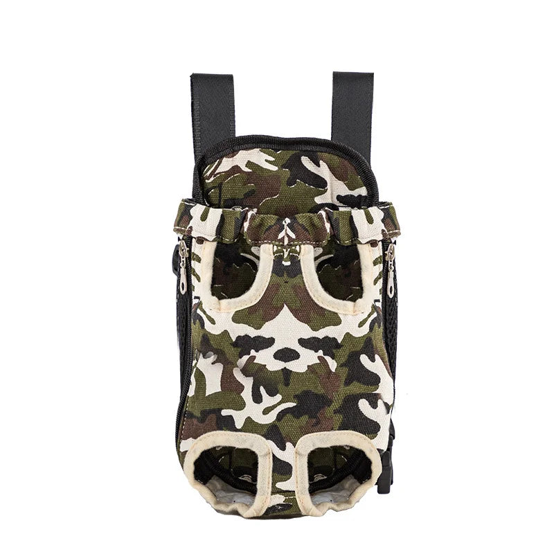 Adjustable Double-Shoulder Pet Carrier Backpack