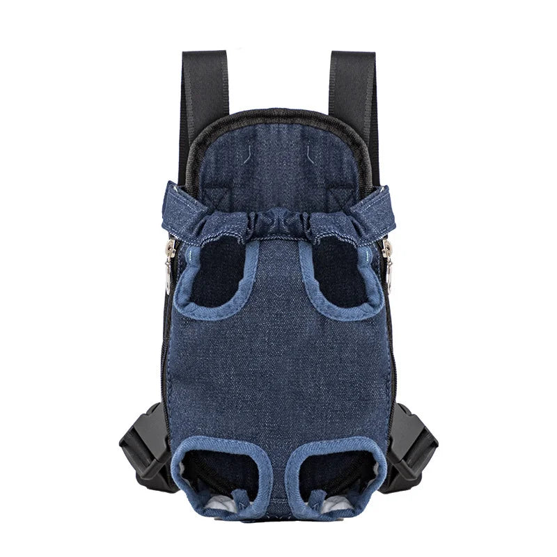 Adjustable Double-Shoulder Pet Carrier Backpack