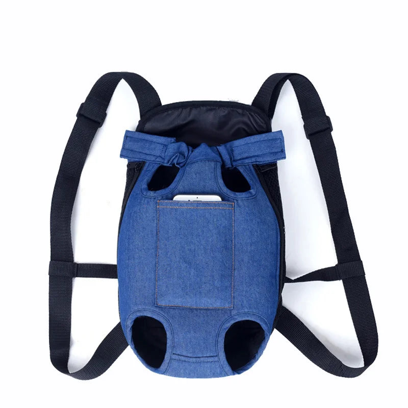 Adjustable Double-Shoulder Pet Carrier Backpack