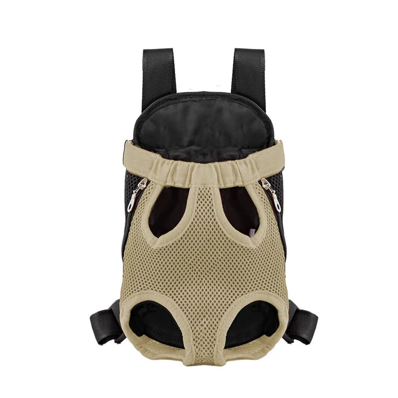 Adjustable Double-Shoulder Pet Carrier Backpack
