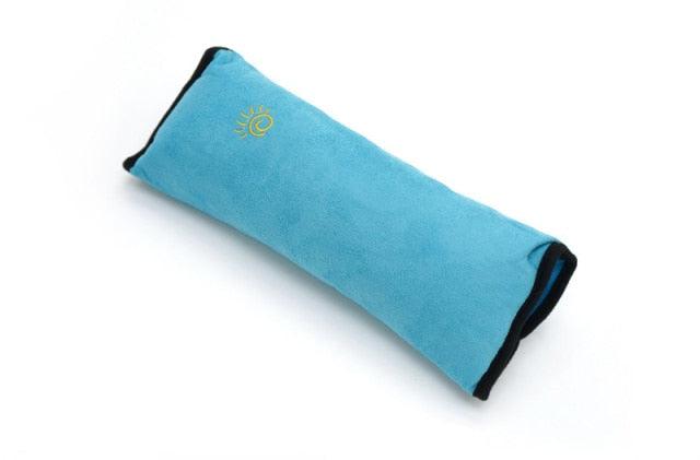 Car Safety Belt & Seat Sleep Positioner Seat Belt Cover for Kids Travel Seatbelt Pillow