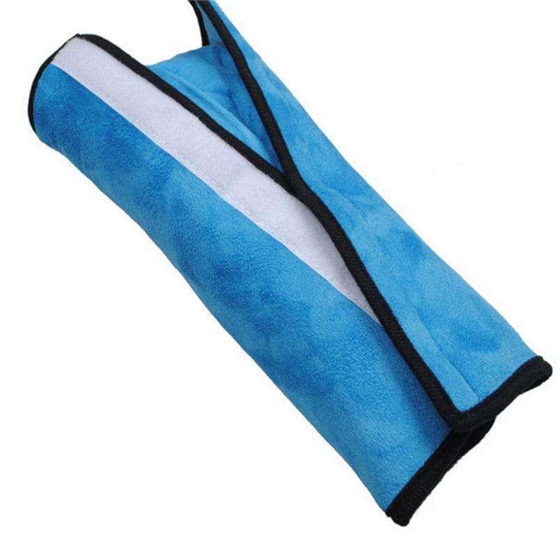 Car Safety Belt & Seat Sleep Positioner Seat Belt Cover for Kids Travel Seatbelt Pillow