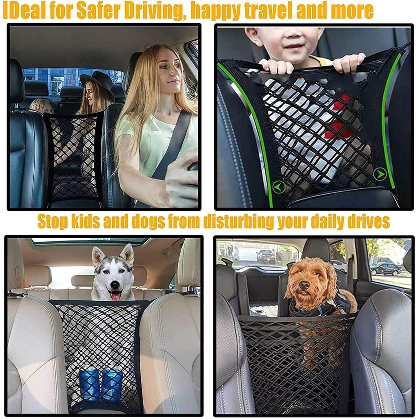 Car Pet Barrier Mesh