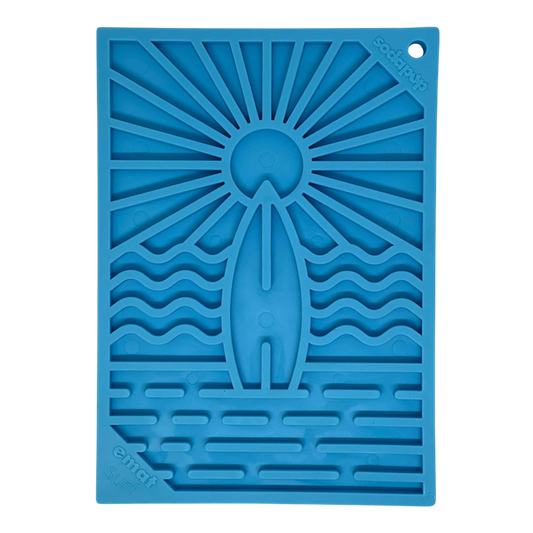 Surf's Up eMat - Small Lickmat for Dogs and Cats