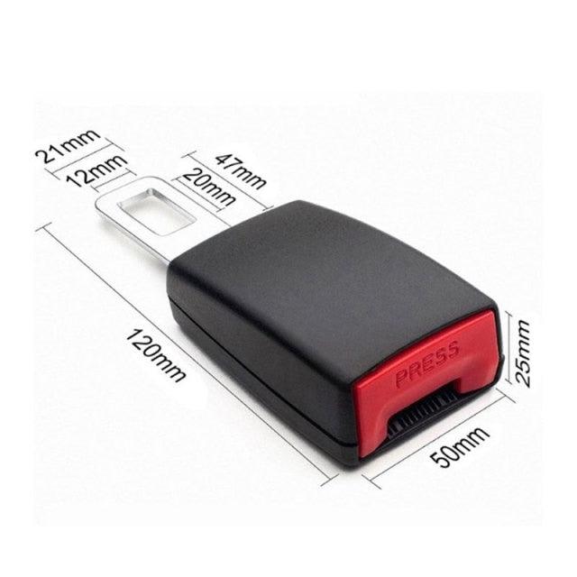 Car Safety Belt Extender 3 Size Seat Belt Extension Plug Buckle Seatbelt Clip